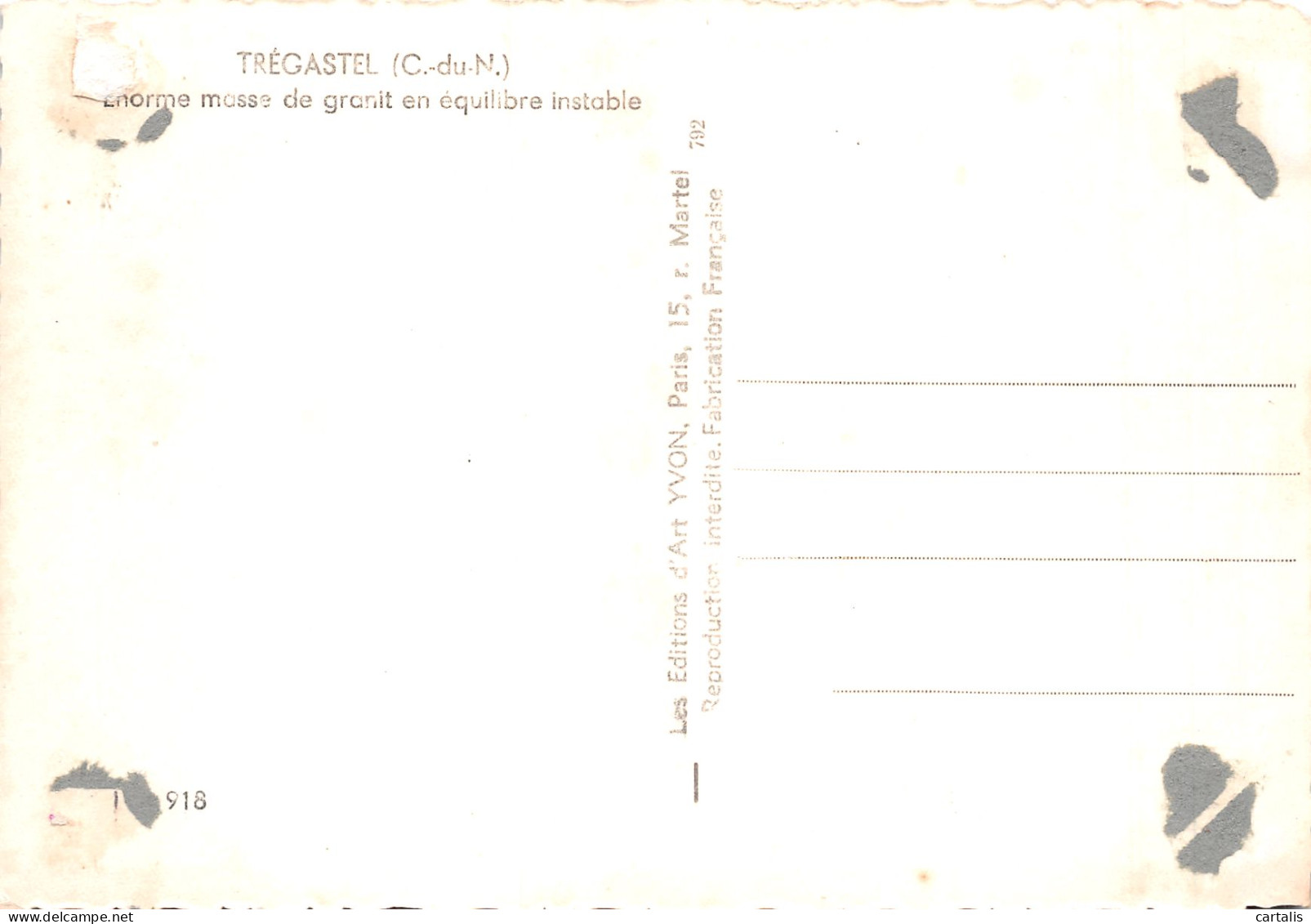 22-TREGASTEL-N°4210-A/0169 - Trégastel