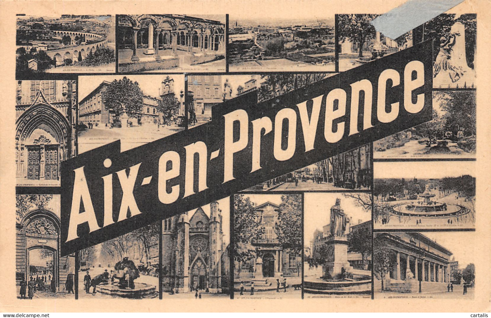 13-AIX EN PROVENCE-N°4210-E/0243 - Aix En Provence