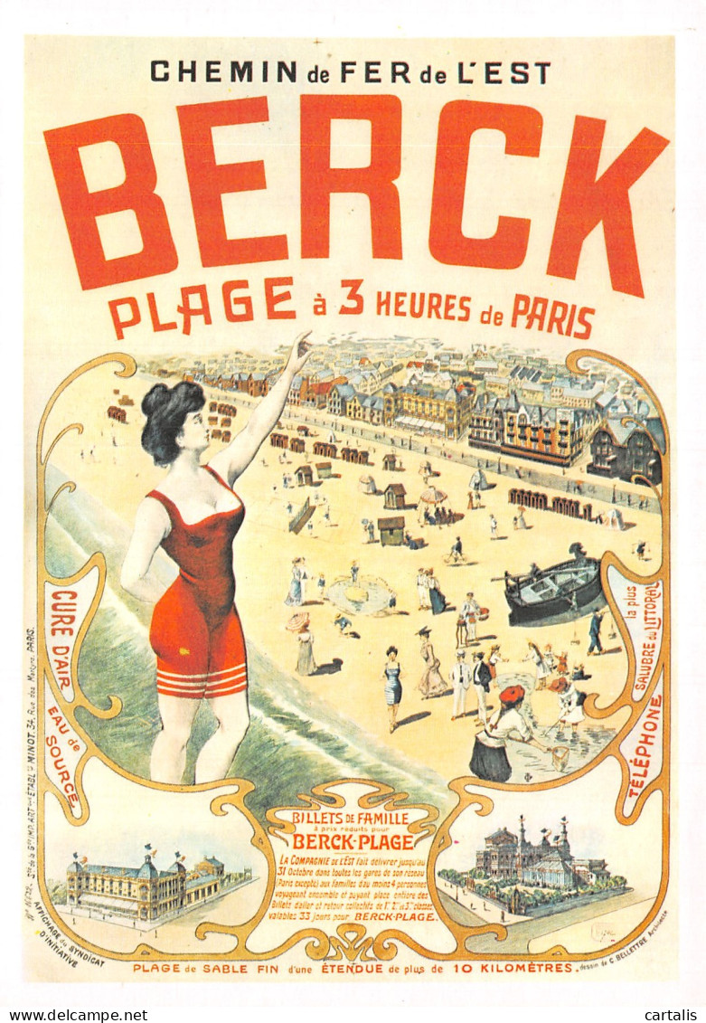 62-BERCK PLAGE-N°4210-D/0275 - Berck