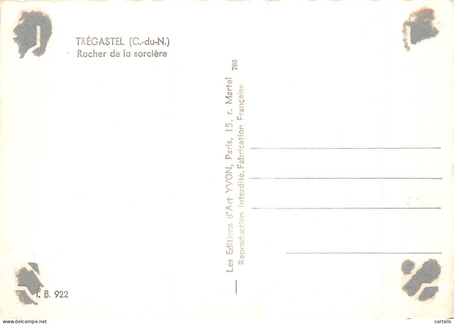 22-TREGASTEL-N°4210-D/0039 - Trégastel