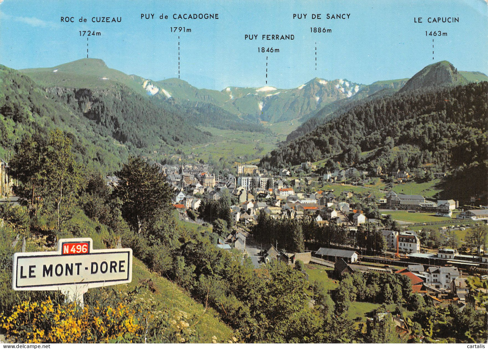 63-LE MONT DORE-N°4210-C/0293 - Le Mont Dore