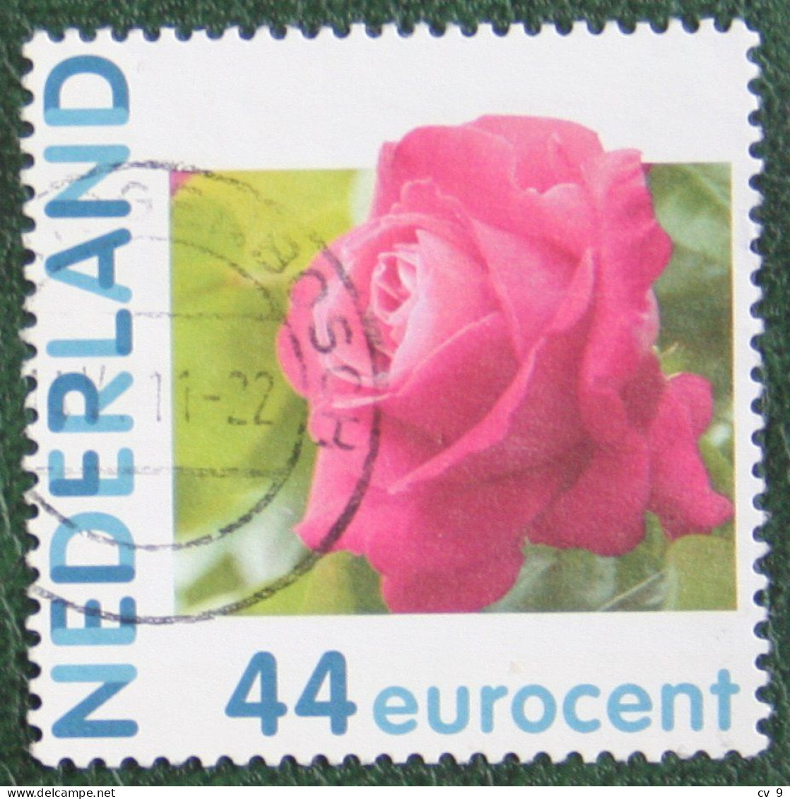 HALLMARK Rose Roos Flower Fleur Blumen Persoonlijke Zegel NVPH 2682 Gestempeld / USED / Oblitere NEDERLAND / NIEDERLANDE - Personalisierte Briefmarken