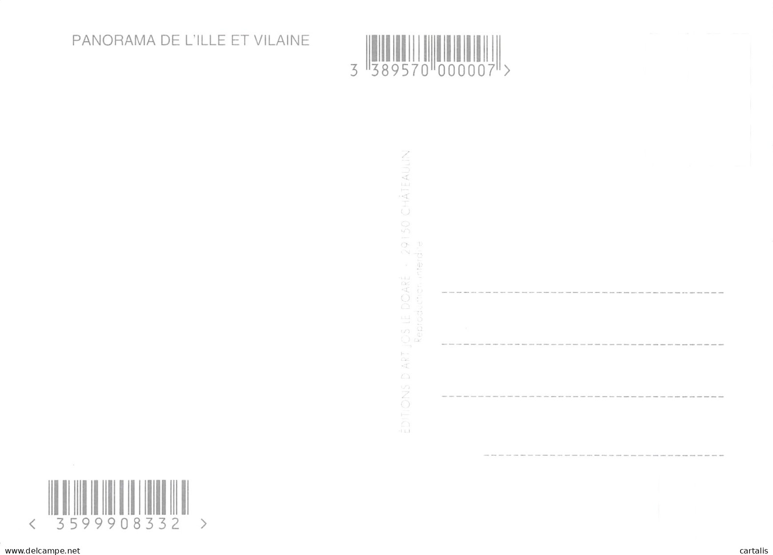 35-ILLE ET VILAINE-N°4211-C/0075 - Sonstige & Ohne Zuordnung