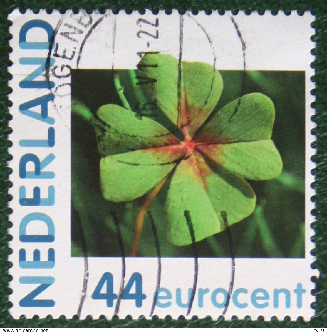 HALLMARK Plant Klaver Vier Persoonlijke Zegel NVPH 2682 Gestempeld / USED / Oblitere NEDERLAND / NIEDERLANDE - Personnalized Stamps