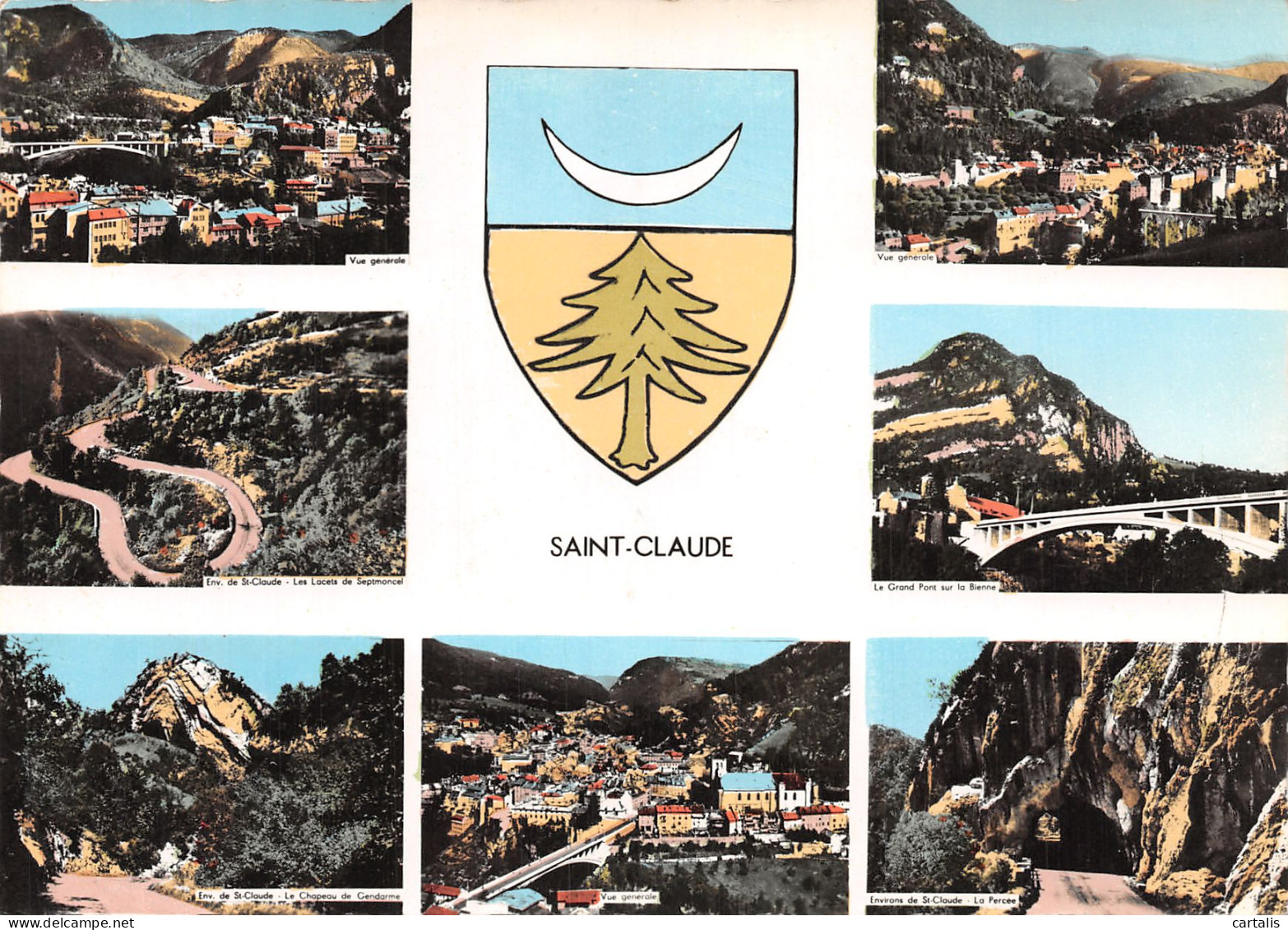 39-SAINT CLAUDE-N°4211-A/0097 - Saint Claude