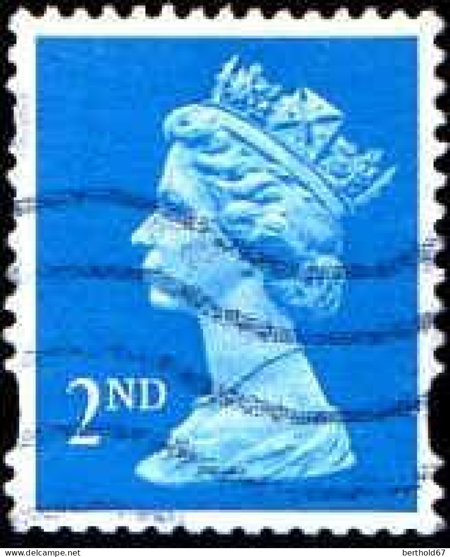 GB Poste Obl Yv:1672 Mi:1216CS Queen Elisabeth II (Lign.Ondulées) - Used Stamps