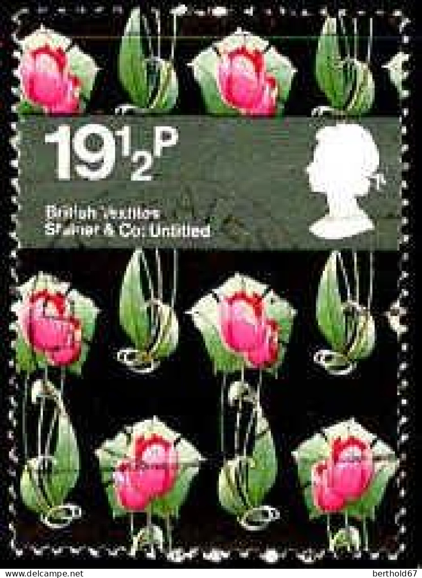 GB Poste Obl Yv:1053 Mi:924 British Textiles Steiner & Co Untiteled (TB Cachet Rond) - Used Stamps