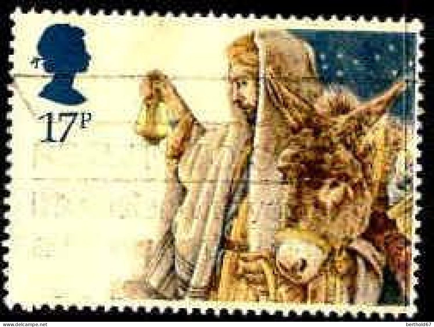 GB Poste Obl Yv:1164 Mi:1013 Noël Arrivée à Bethléem (Obl.mécanique) - Used Stamps