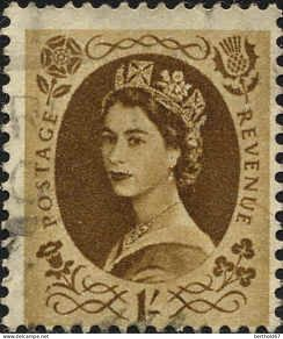 GB Poste Obl Yv: 276 Mi:271X Queen Elisabeth II (Obl.mécanique) - Used Stamps