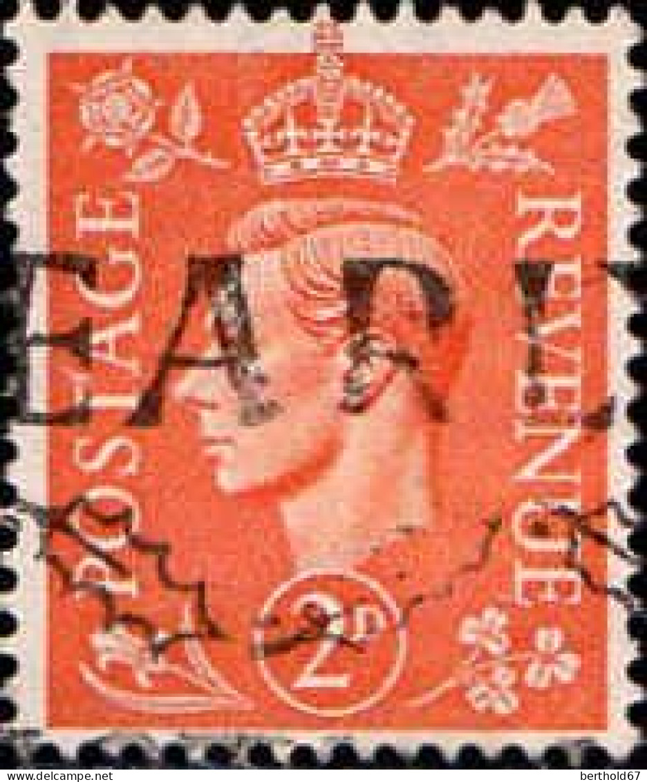 GB Poste Obl Yv: 212 Mi:201X George VI (Belle Obl.mécanique) - Used Stamps