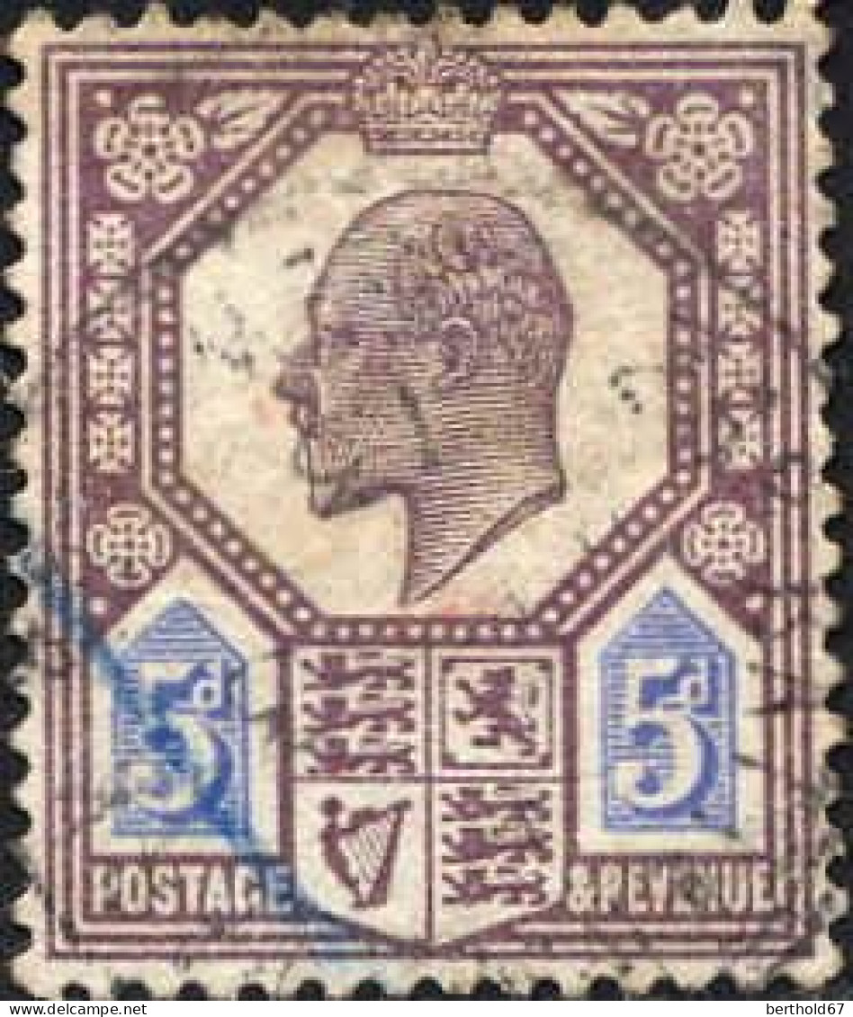 GB Poste Obl Yv: 113 Mi:110A Edouard VII (cachet Rond) - Used Stamps