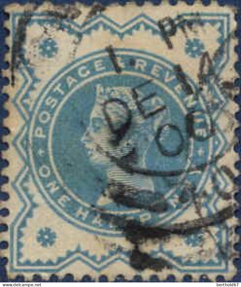 GB Poste Obl Yv:  92 Mi:100 Queen Victoria (Beau Cachet Rond) - Used Stamps