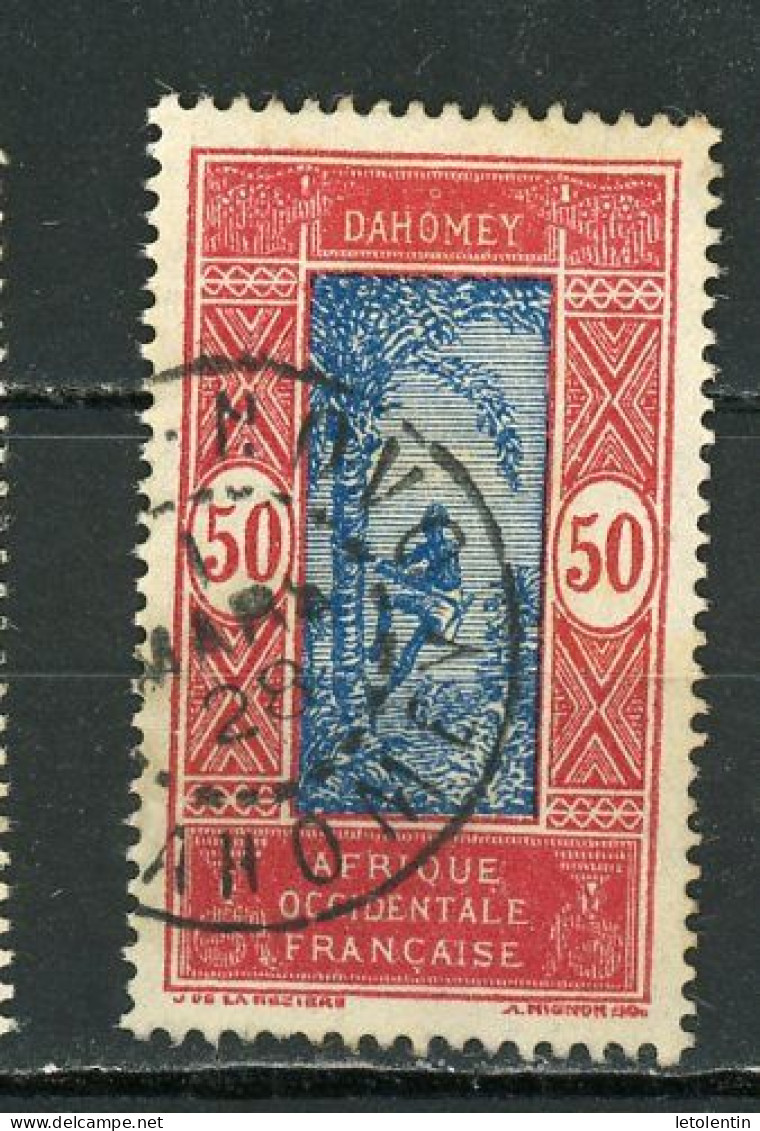 DAHOMEY (RF) - T. COURANT - N° Yvert 74 Obli. - Oblitérés