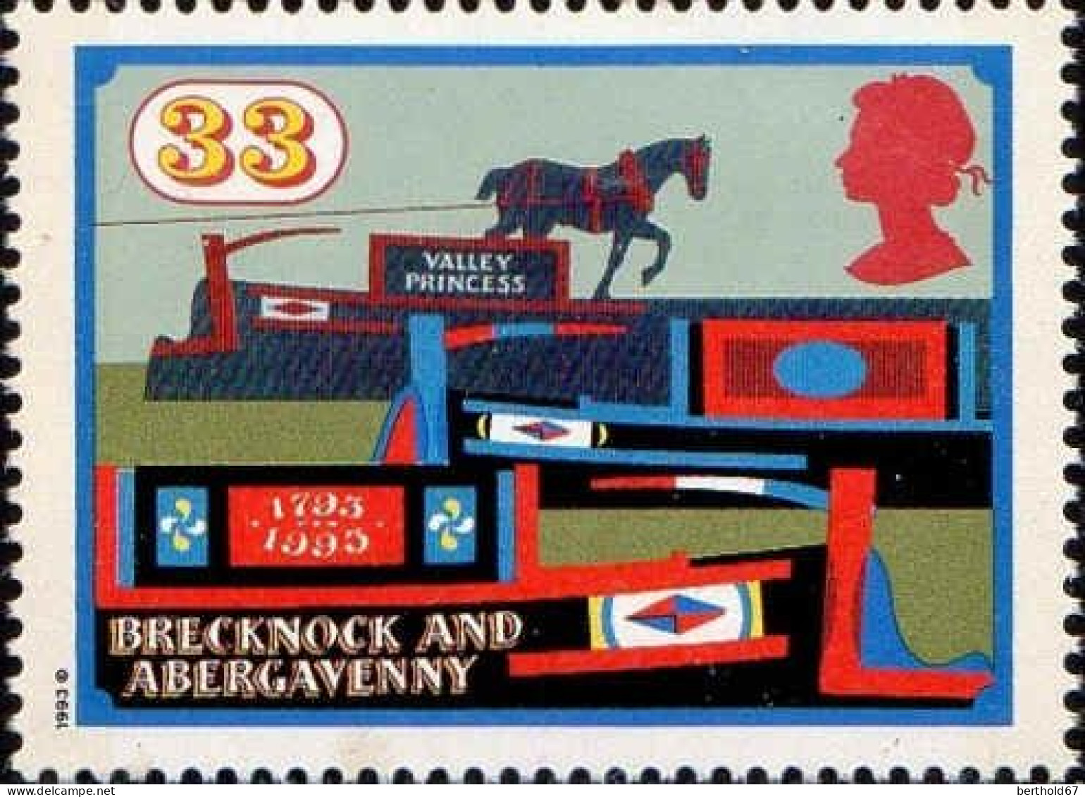 GB Poste N** Yv:1688 Mi:1461 Brecknock & Abergavenny - Unused Stamps