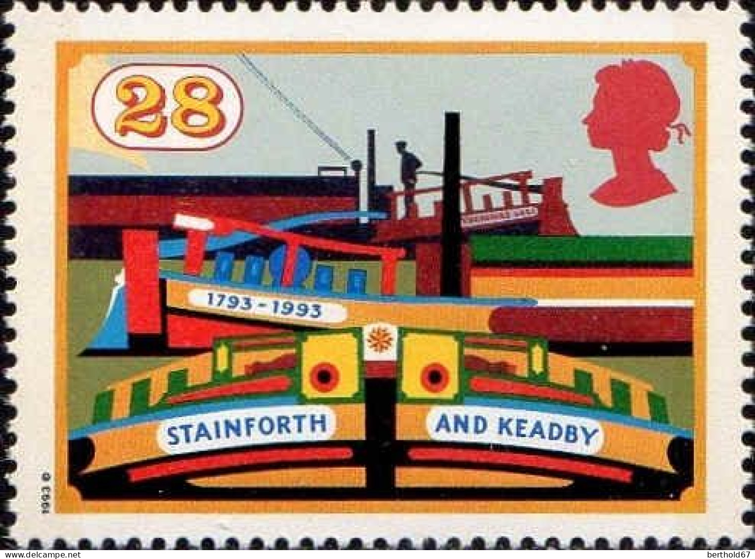 GB Poste N** Yv:1687 Mi:1460 Stainforth & Keadby - Unused Stamps