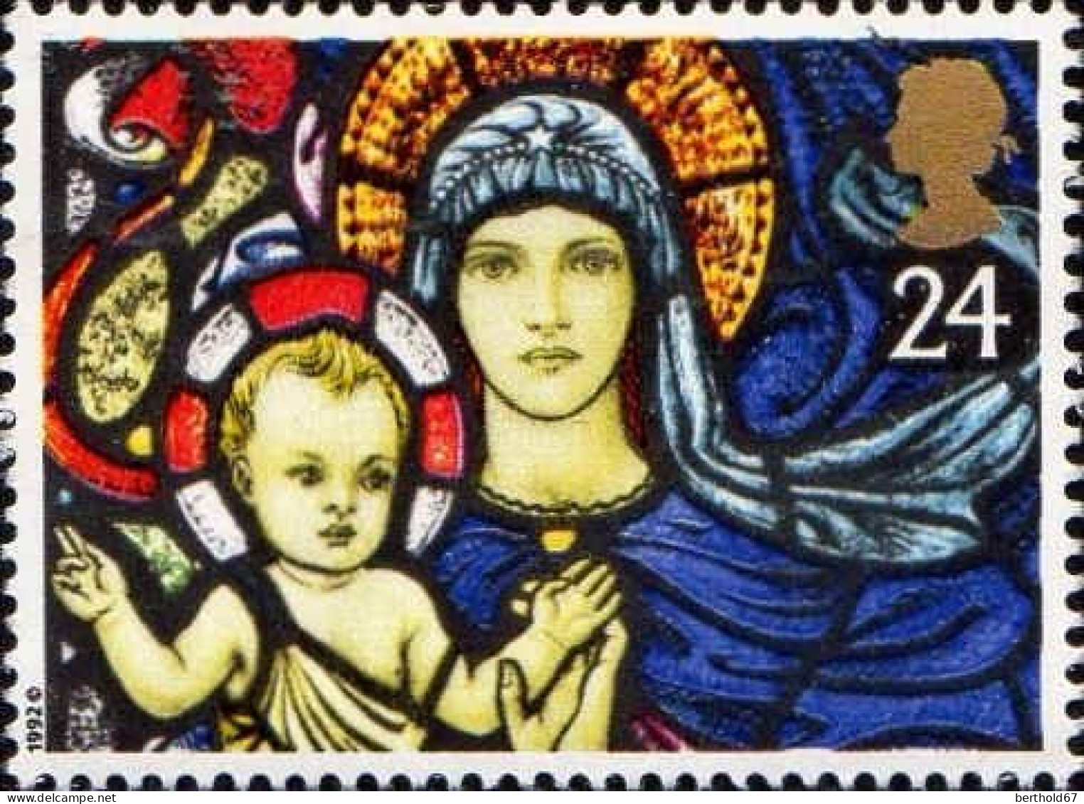 GB Poste N** Yv:1641 Mi:1422 Madonna & Child St Mary's,Bibury - Unused Stamps