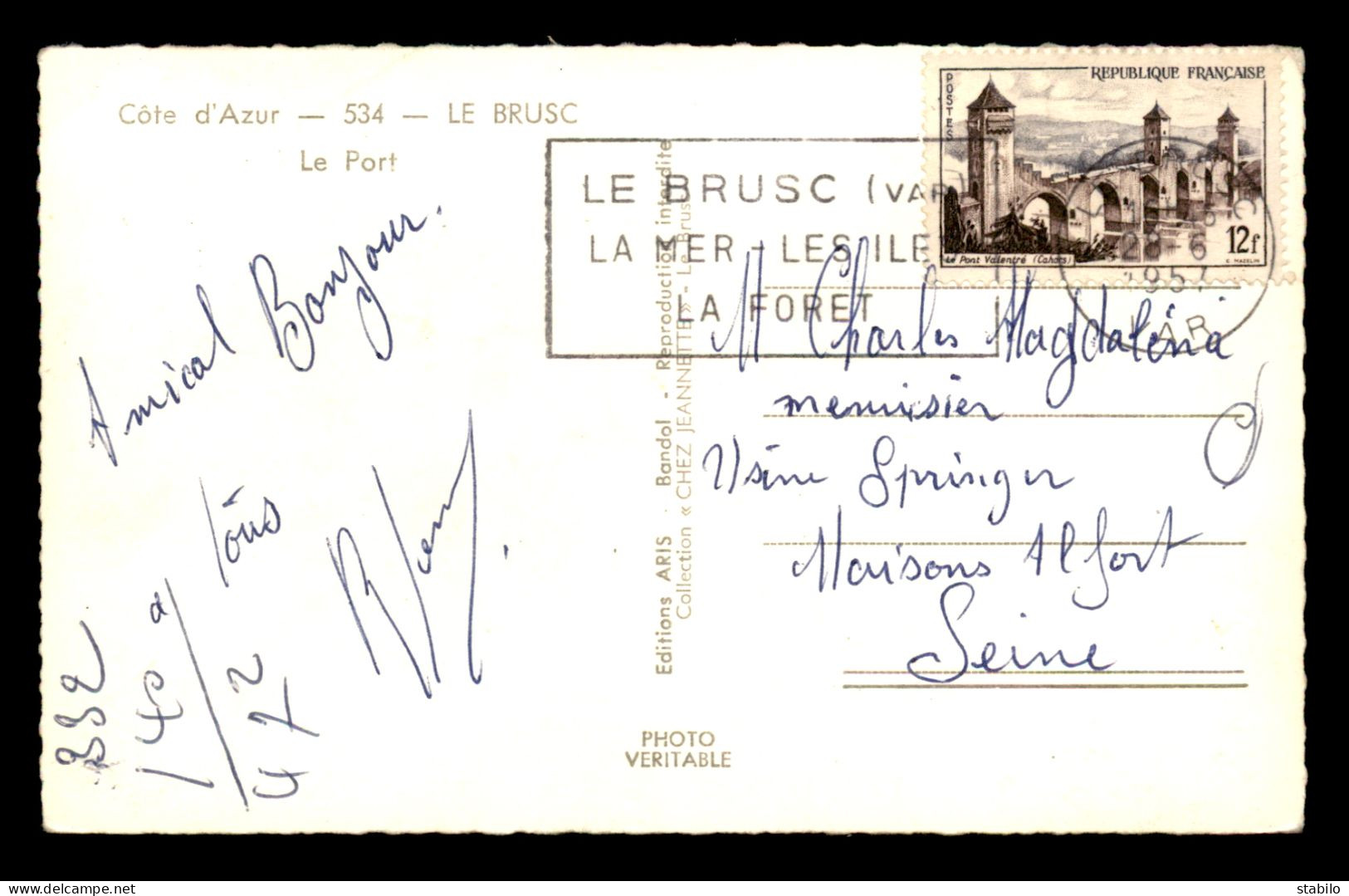 83 - SIX-FOURS-LES-PLAGES - LE BRUSC - LE PORT - Six-Fours-les-Plages