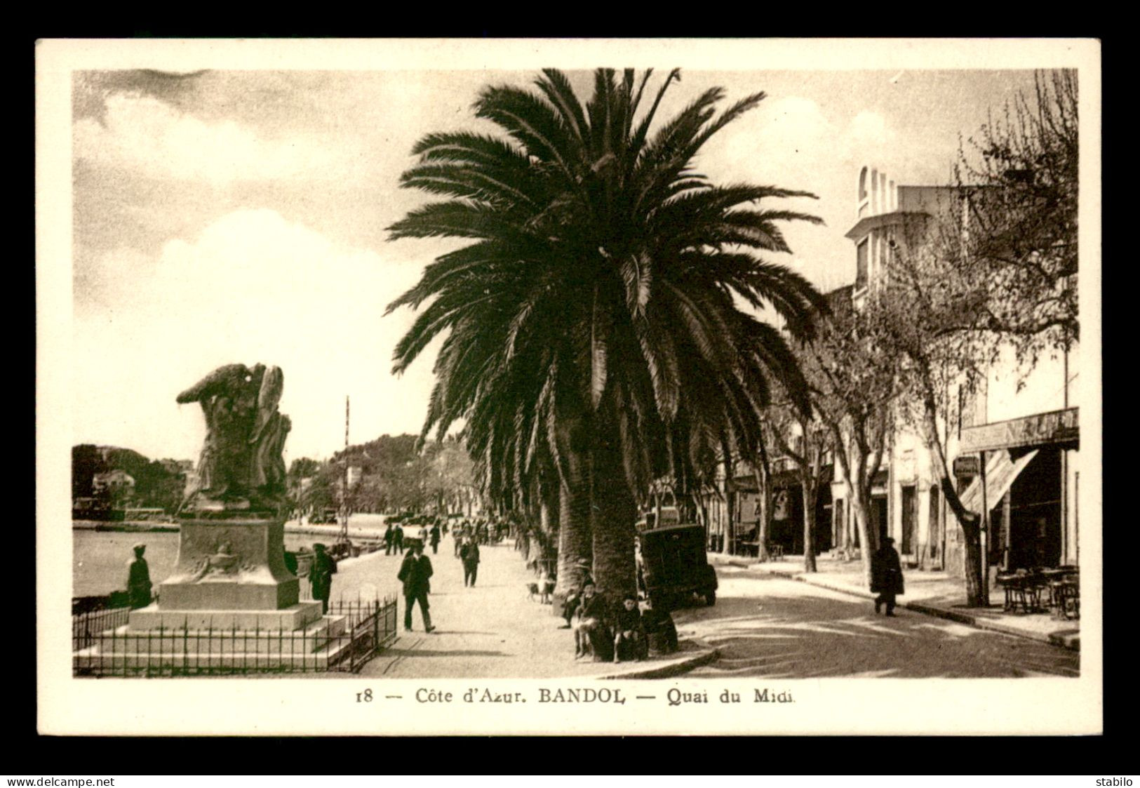 83 - BANDOL - LE QUAI DU MIDI - Bandol