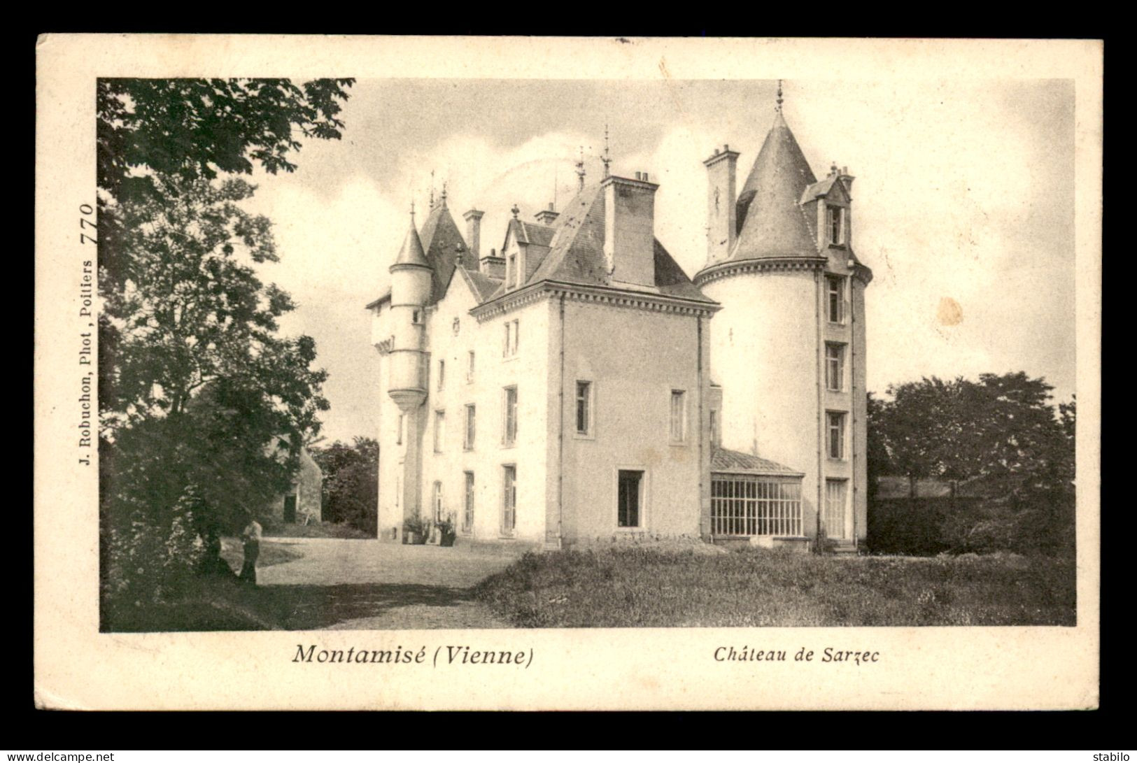 86 - MONTAMISE - CHATEAU DE SARZEC - Other & Unclassified