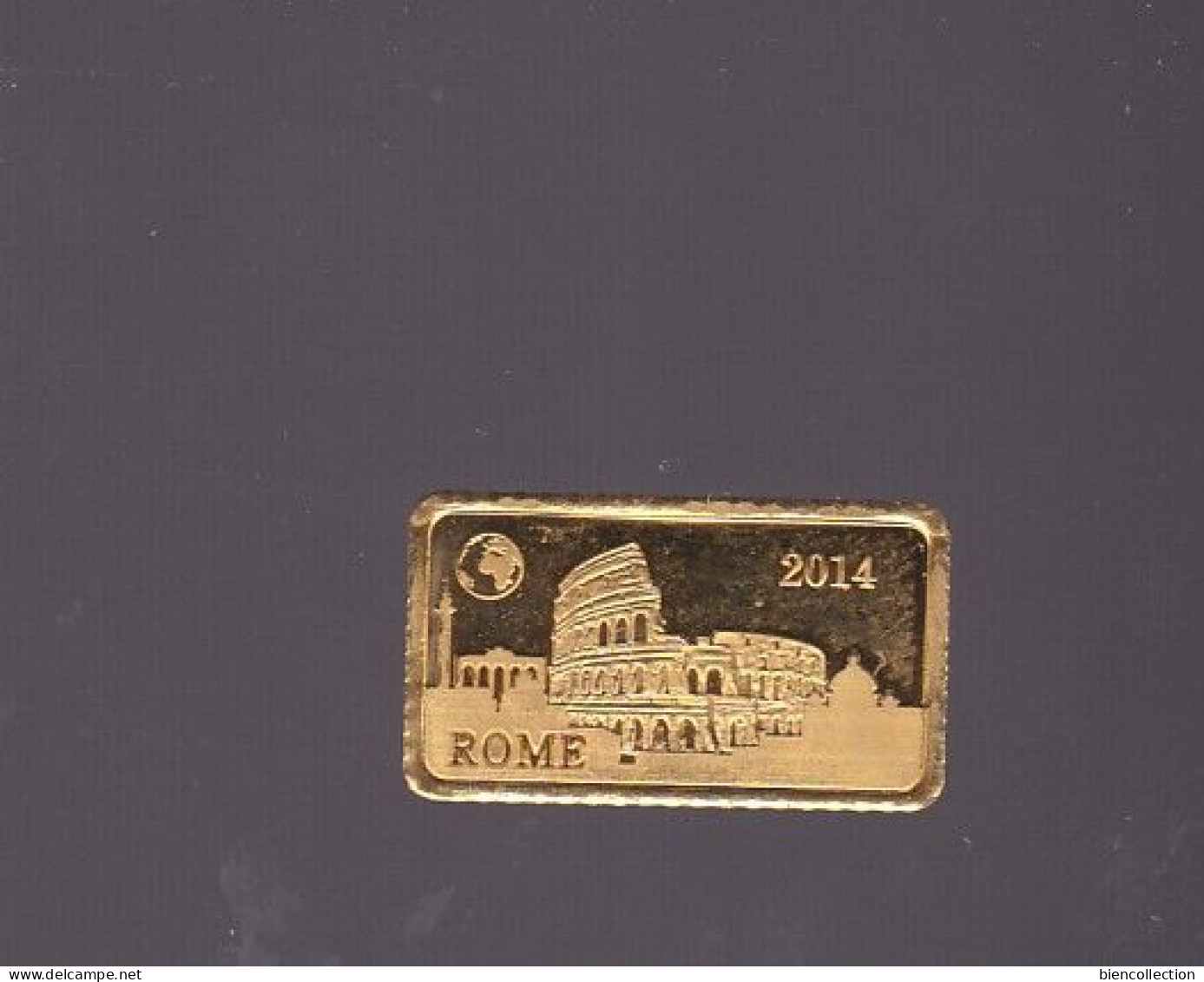 Salomon. 10$ ; Billet En Or 1 Gramme. Gold Banknote - Salomons
