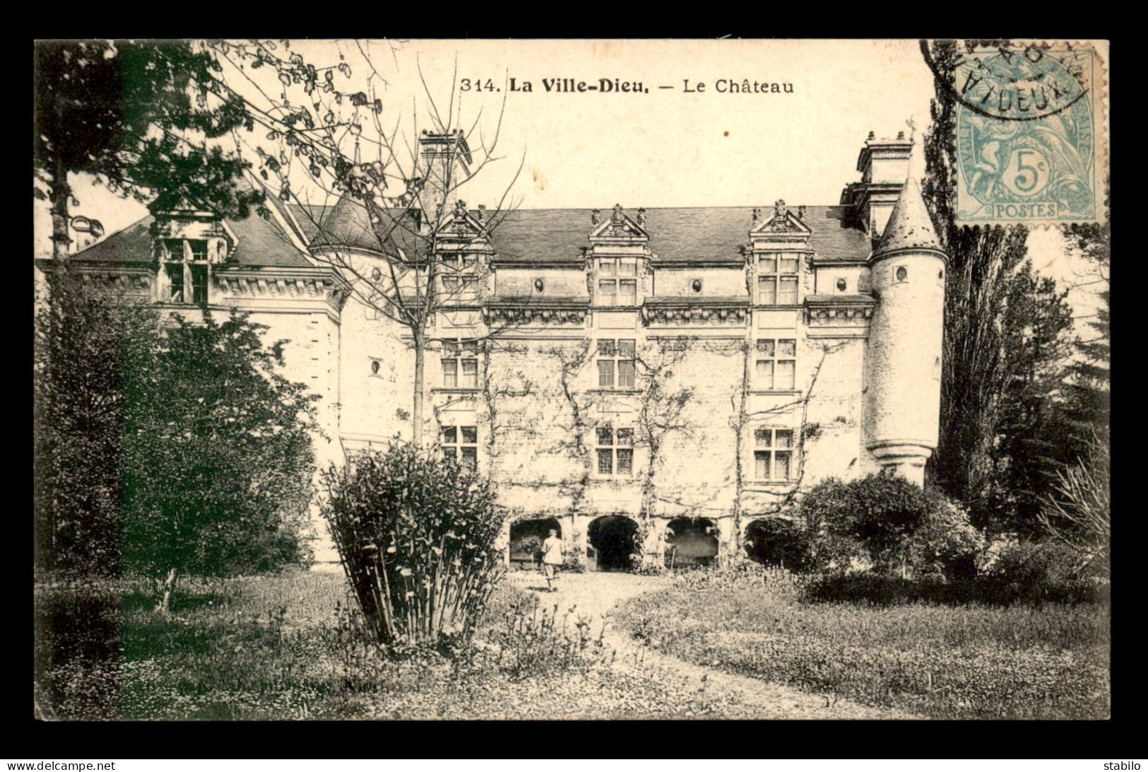 86 - LA VILLEDIEU - LE CHATEAU - La Villedieu Du Clain