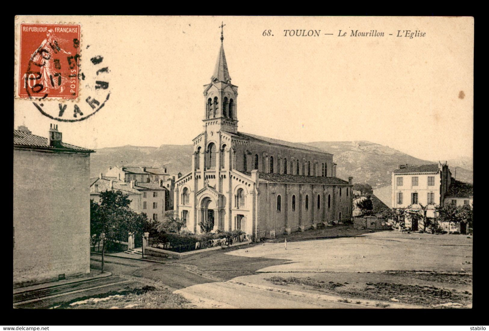 83 - TOULON - LE MOURILLON - L'EGLISE - Toulon