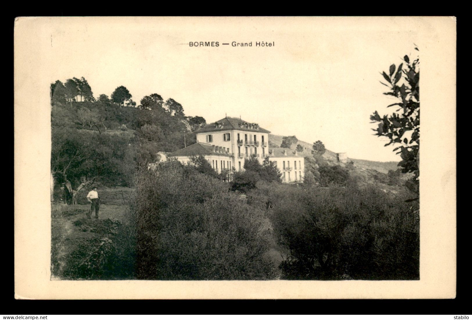 83 - BORMES-LES-MIMOSAS - LE GRAND HOTEL - Bormes-les-Mimosas