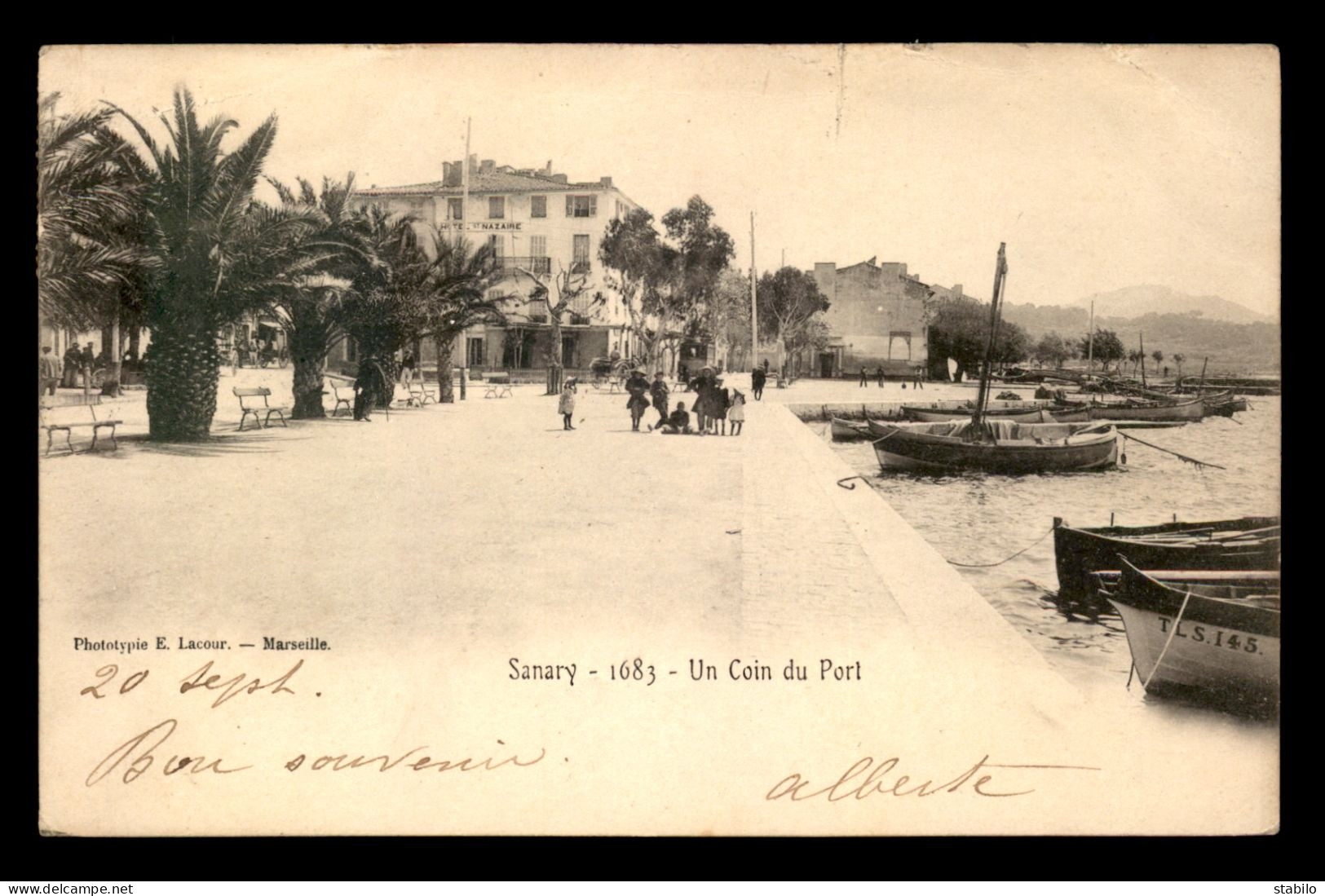 83 - SANARY-SUR-MER - UN COIN DU PORT - Sanary-sur-Mer