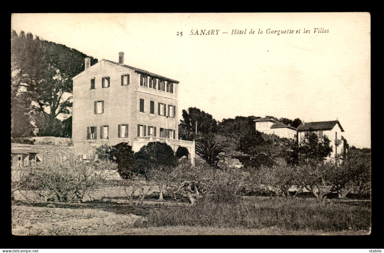 83 - SANARY-SUR-MER - HOTEL DE LA GORGUETTE ET LES VILLAS - Sanary-sur-Mer