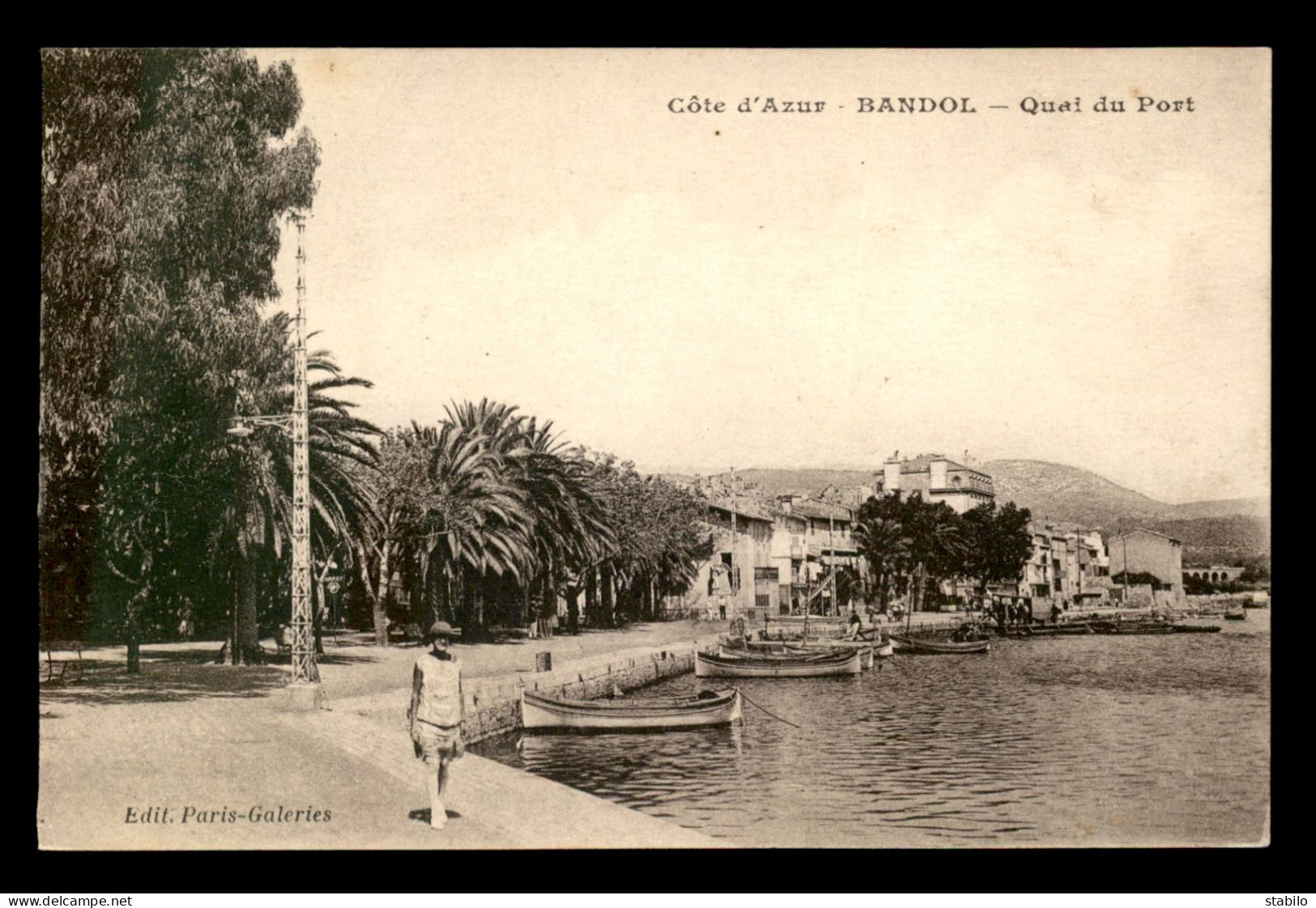 83 - BANDOL - QUAI DU PORT - Bandol