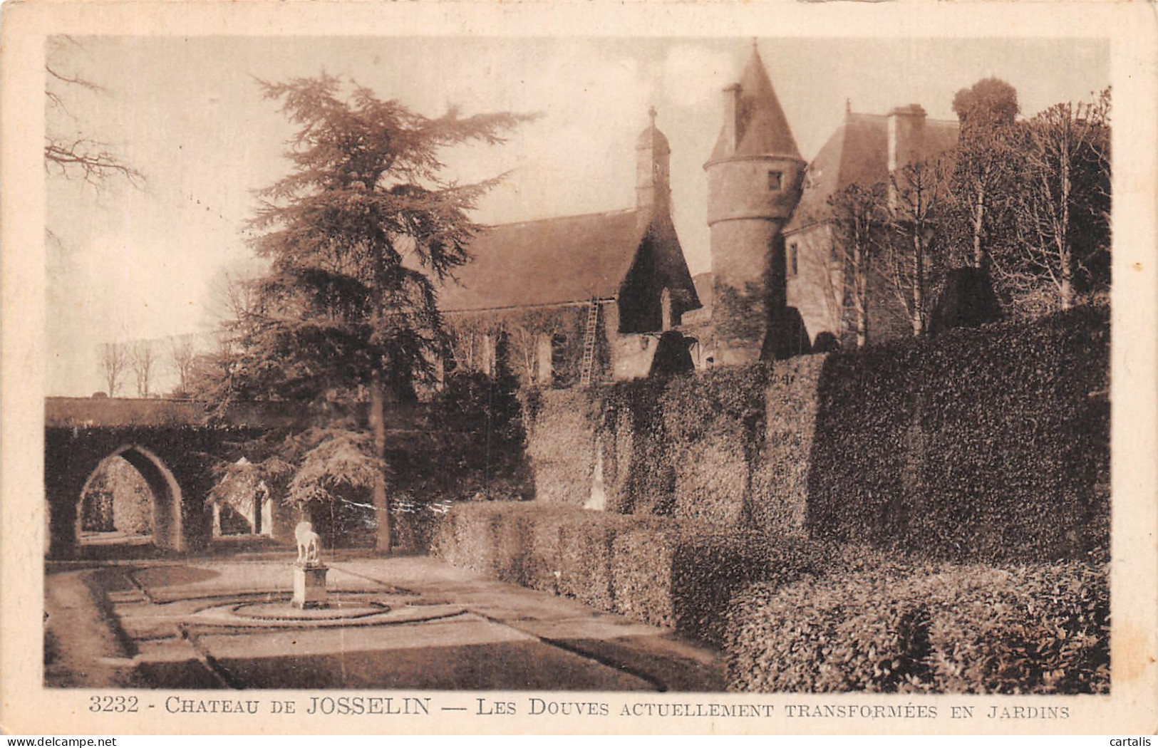 56-JOSSELIN LE CHATEAU-N°4211-E/0109 - Josselin