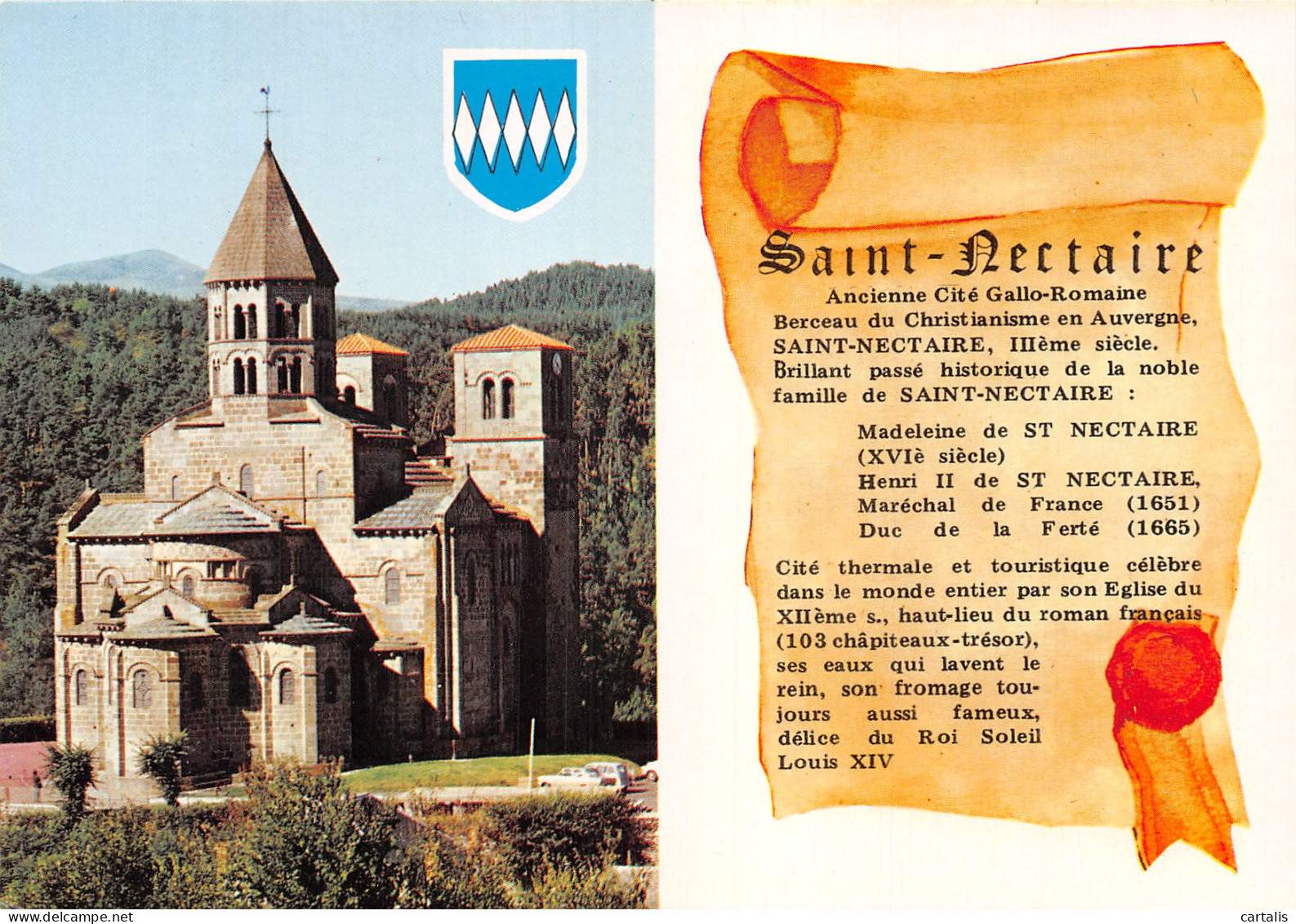 63-SAINT NECTAIRE-N°4211-D/0093 - Saint Nectaire