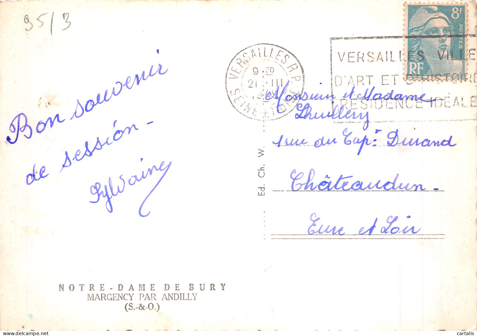 95-NOTRE DAME DE BURY-N°4211-C/0373 - Other & Unclassified