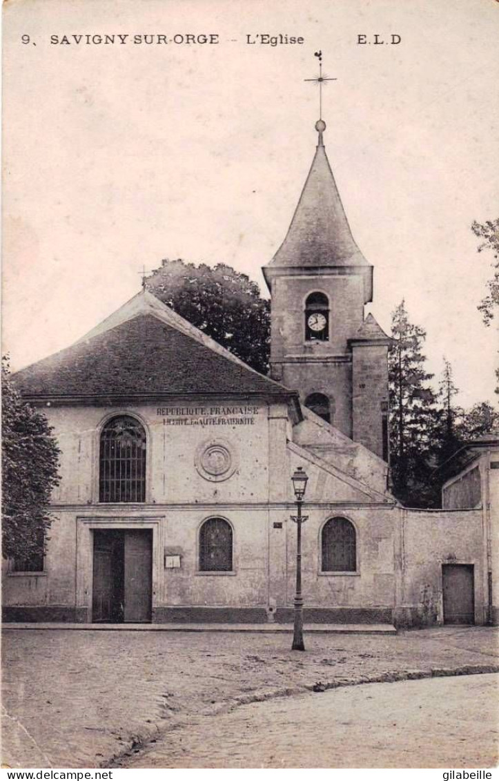 91 - Essonne -   SAVIGNY  Sur ORGE -  L église - Savigny Sur Orge