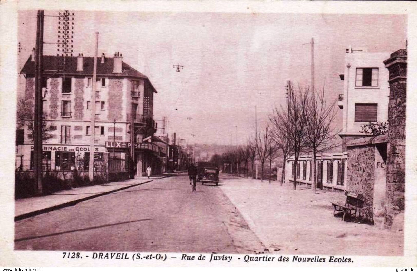 91 - Essonne -   DRAVEIL - Rue De Juvisy - Quartier Des Nouvelles Ecoles - Pharmacie Des écoles - Draveil