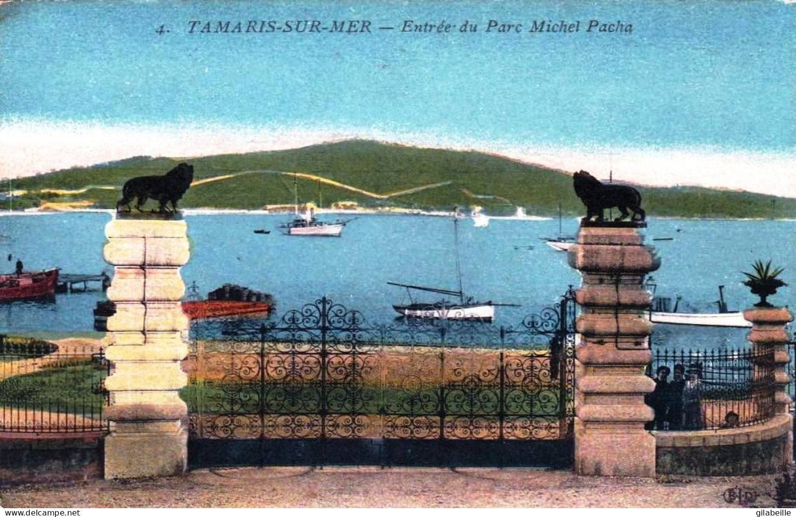 83 - Var  -  TAMARIS  Sur  MER -  Entrée Du Parc Michel Pacha - Tamaris