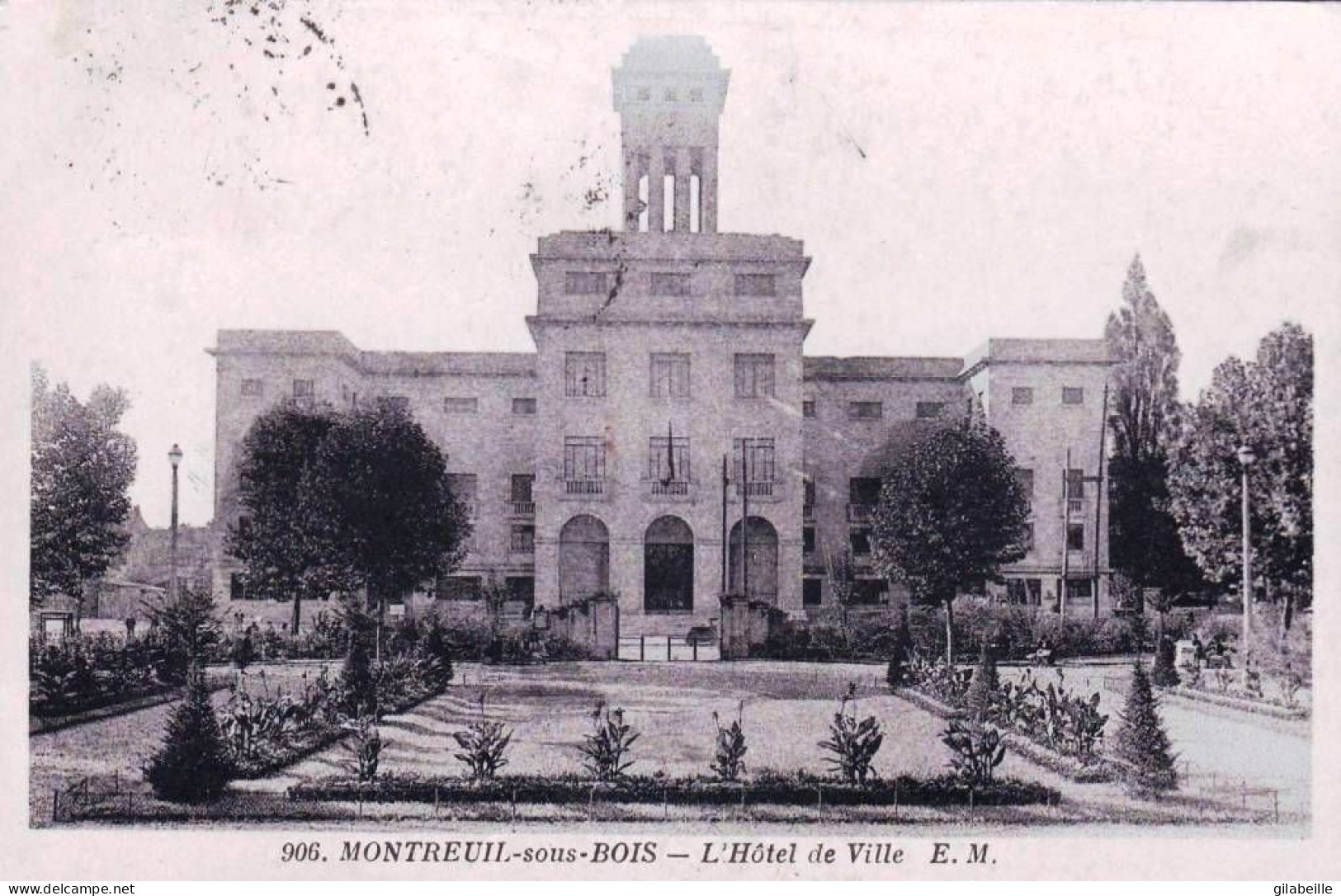 93 -  MONTREUIL  Sous BOIS - L Hotel De Ville - Montreuil