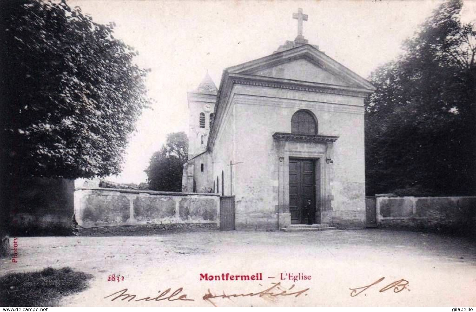 93 -  MONTFERMEIL - L église - Montfermeil