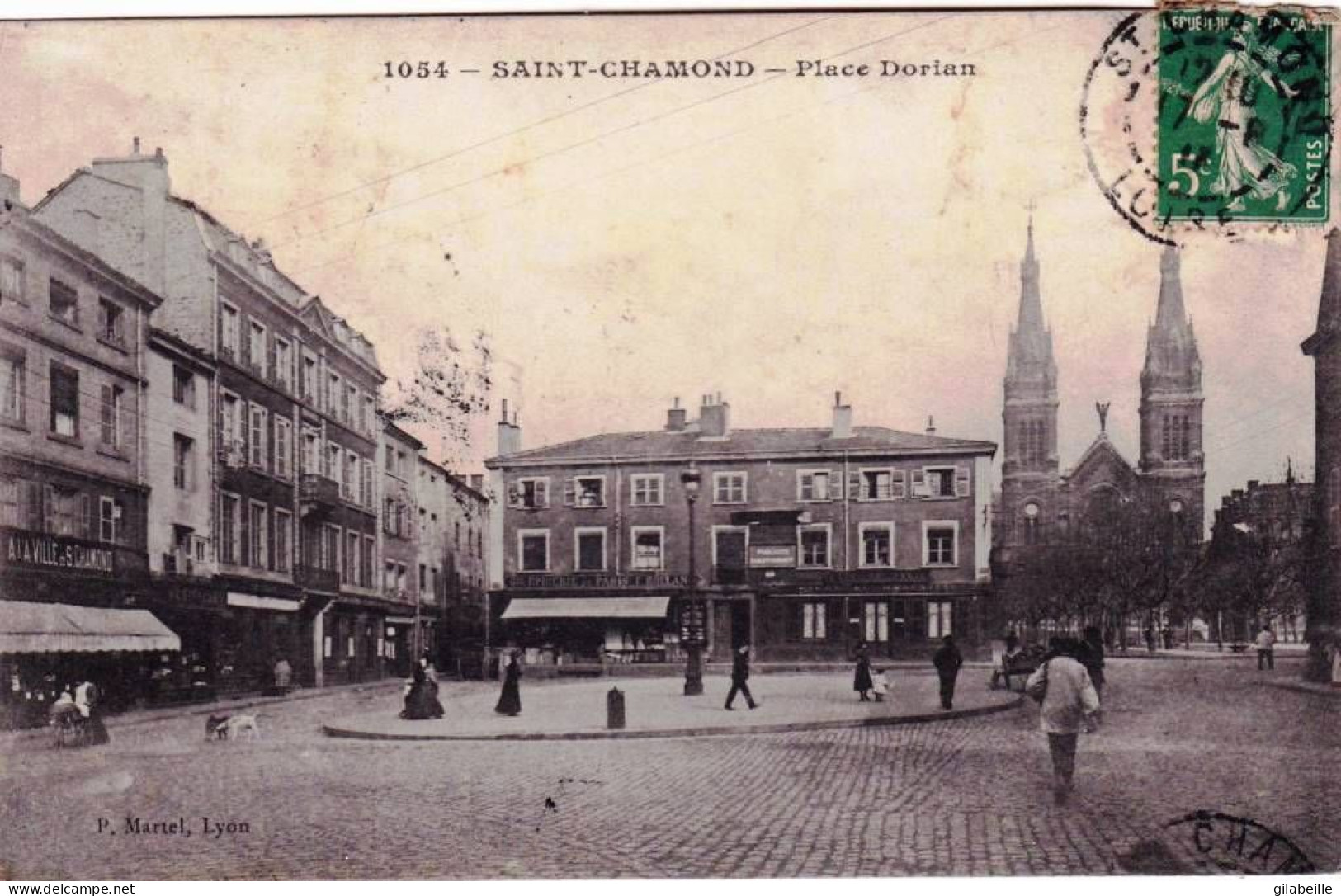 42 - Loire - SAINT CHAMOND - Place Dorian - Saint Chamond