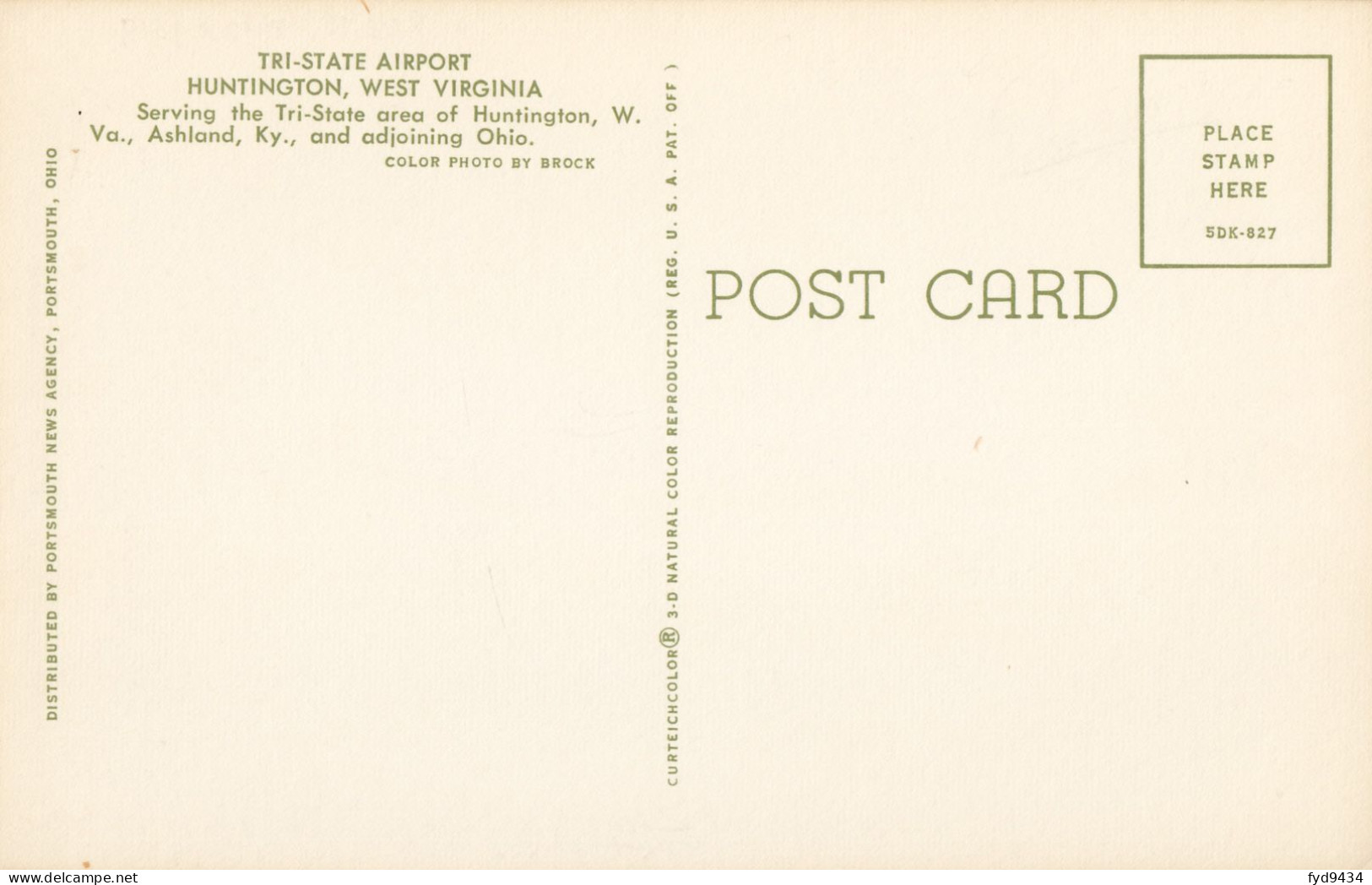 CPA - Martin 404 - Compagnie Piedmont Airlines - Aéroport De Tri State Huntington ( Virginie-Occidentale ) - 1946-....: Ere Moderne