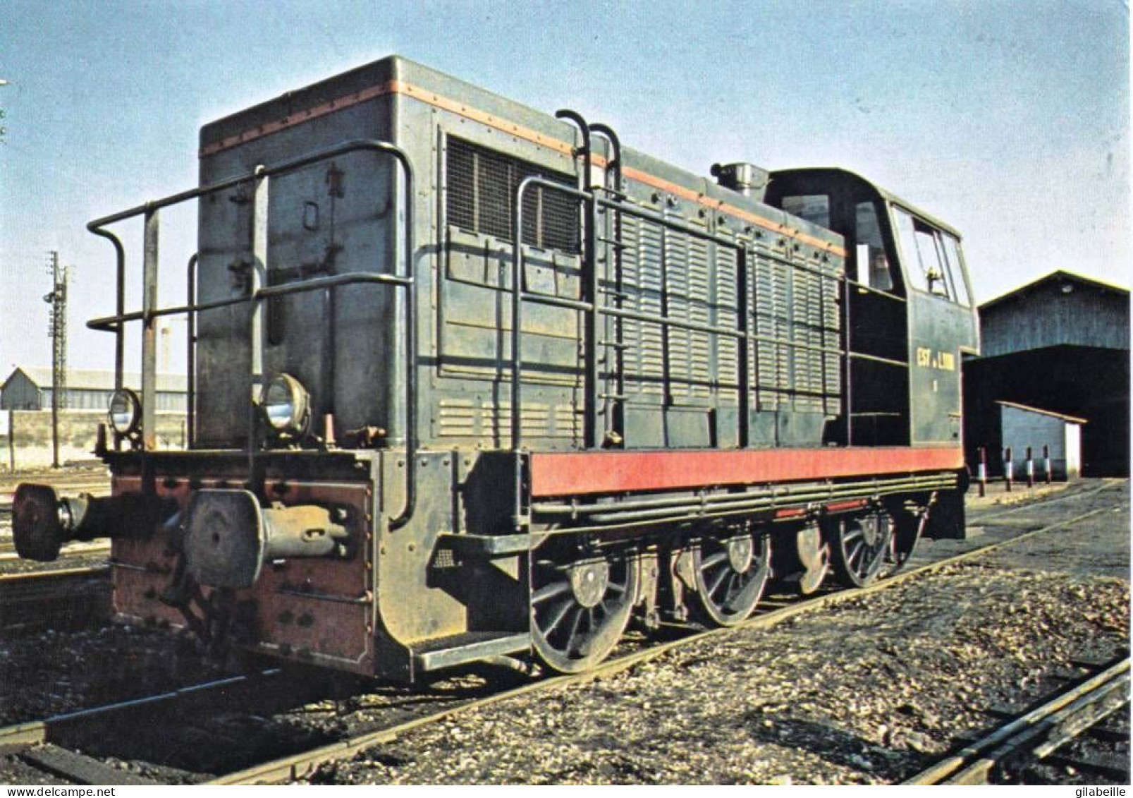 Transports Ferroviares - Locomotive - Locotracteur Diesel Hydrauliqye Batignolles - Chatillon - Eisenbahnen