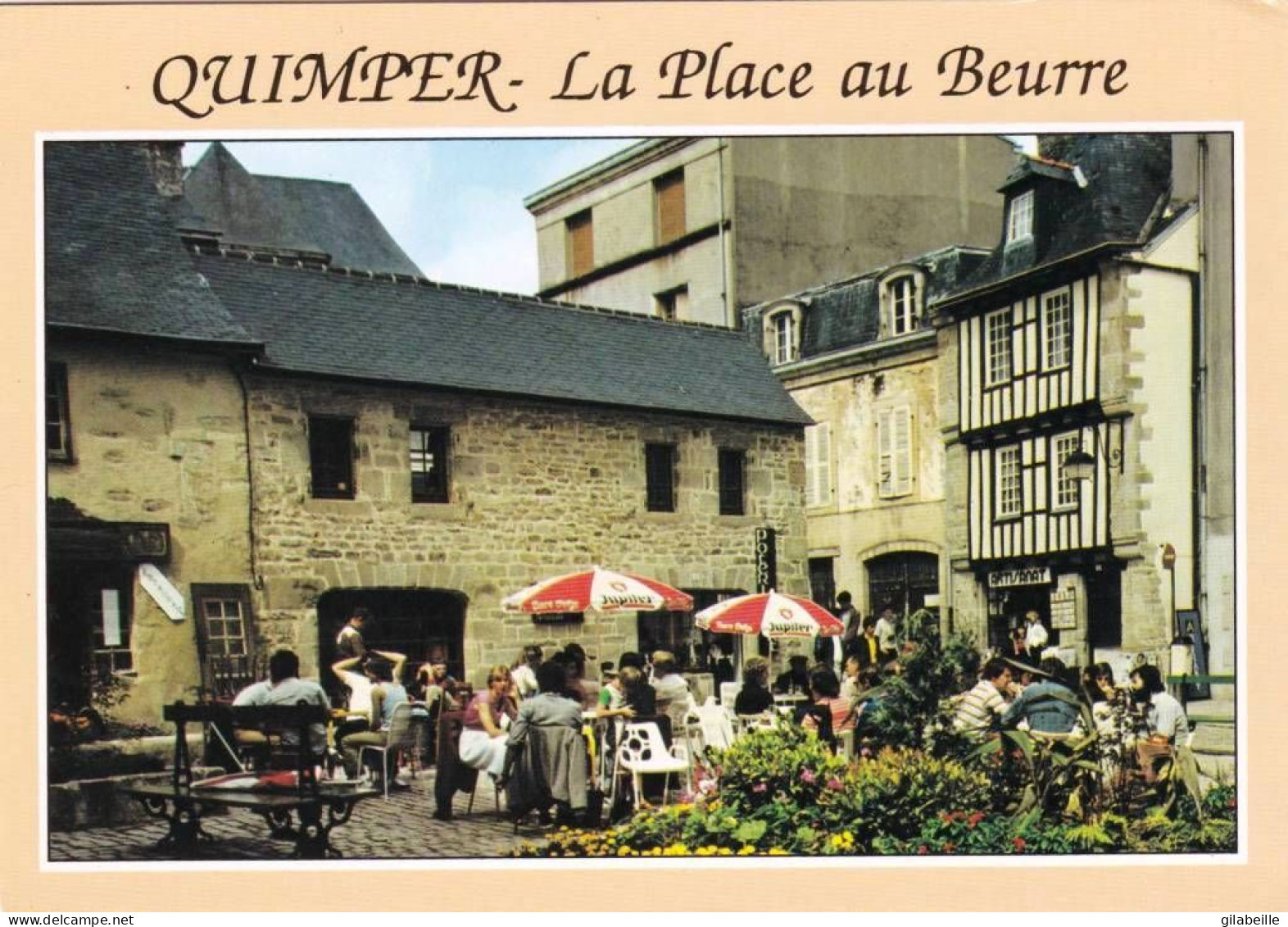 29 - Finistere -  QUIMPER - La Place Au Beurre - Quimper