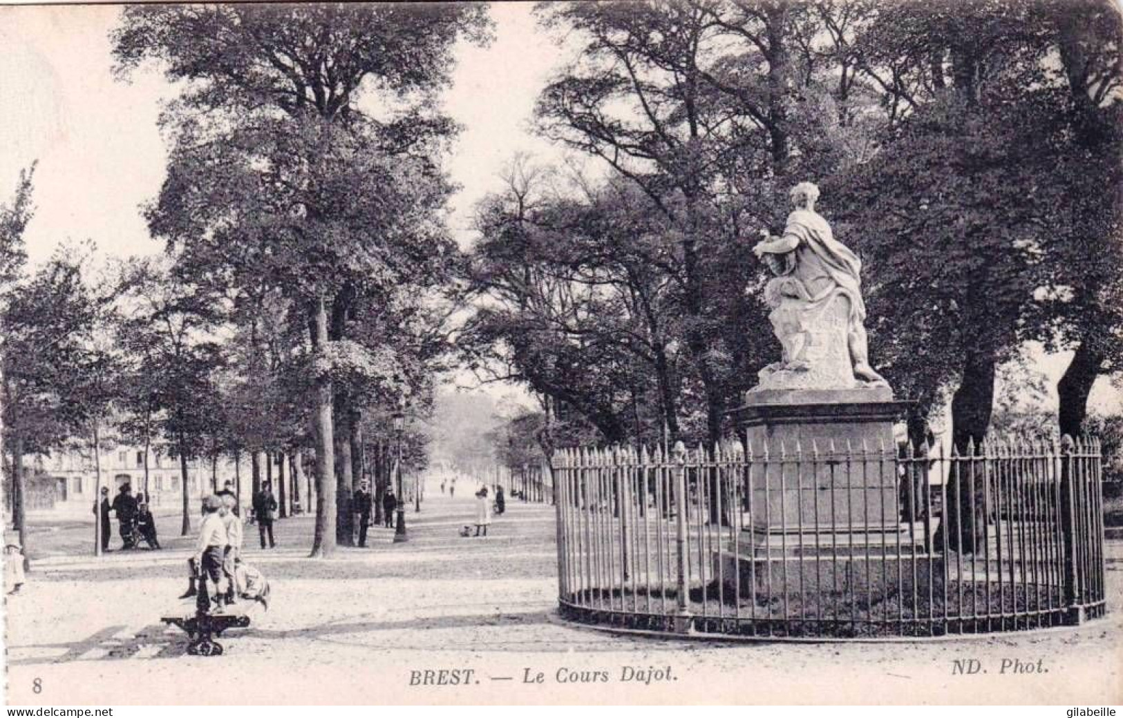 29 - Finistere - BREST -  Le Cours Dajot - Brest