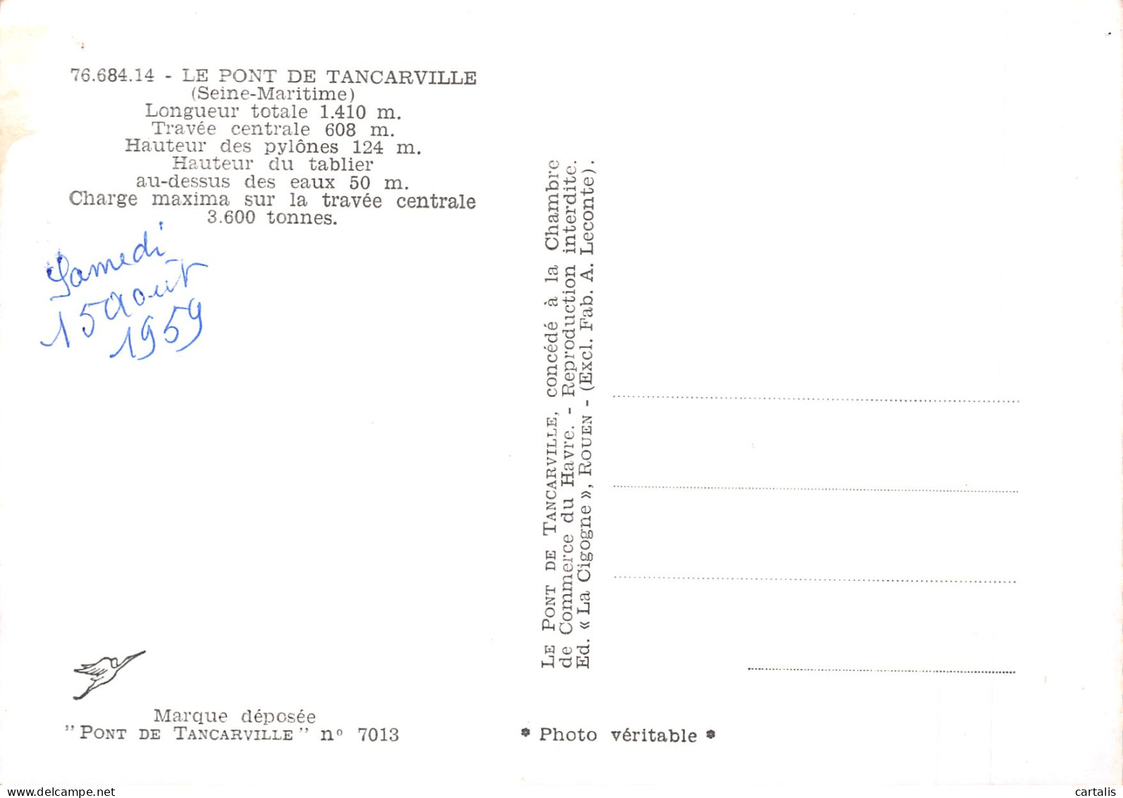 76-TANCARVILLE-N°4212-C/0195 - Tancarville
