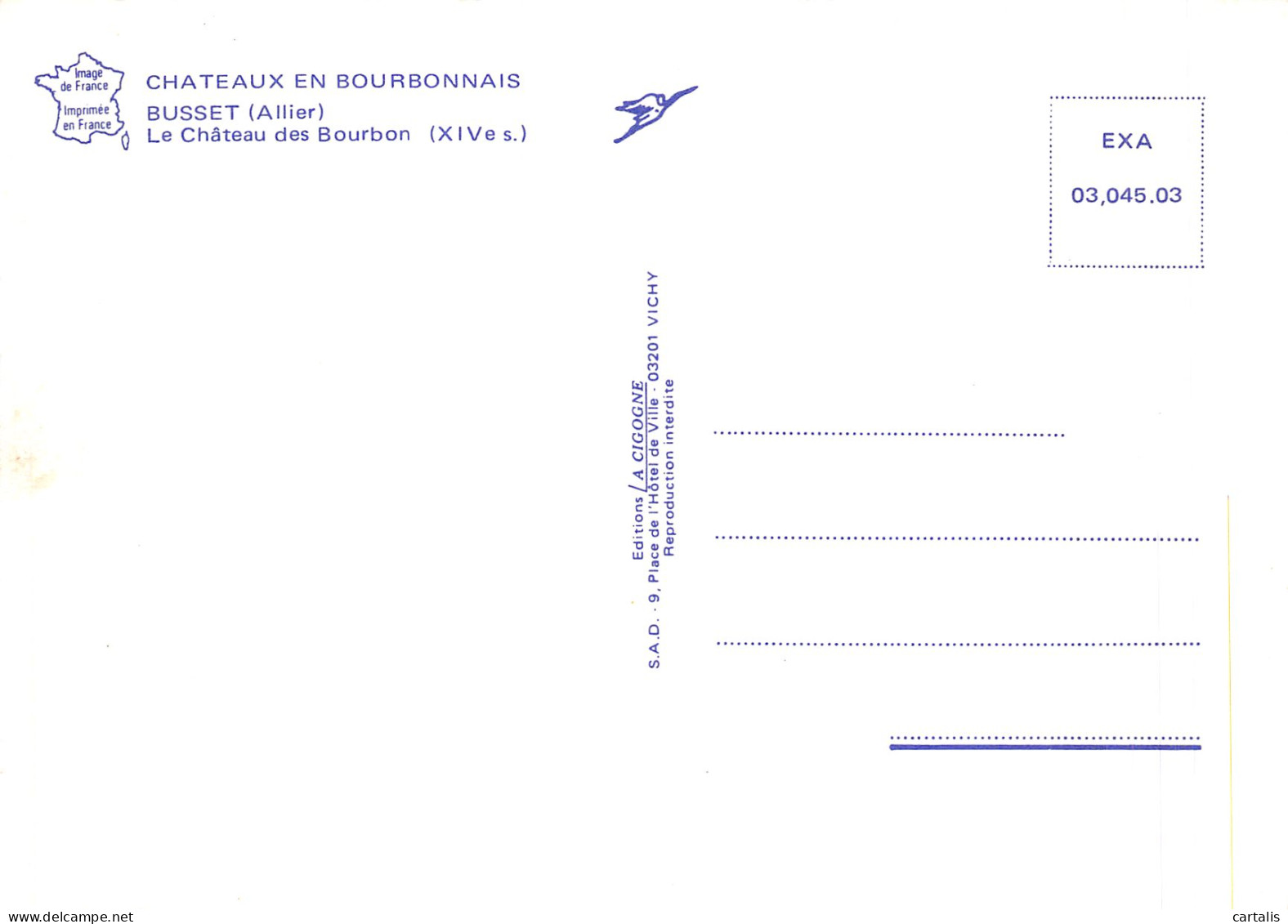 03-BOURBONNAIS-N°4212-C/0065 - Sonstige & Ohne Zuordnung