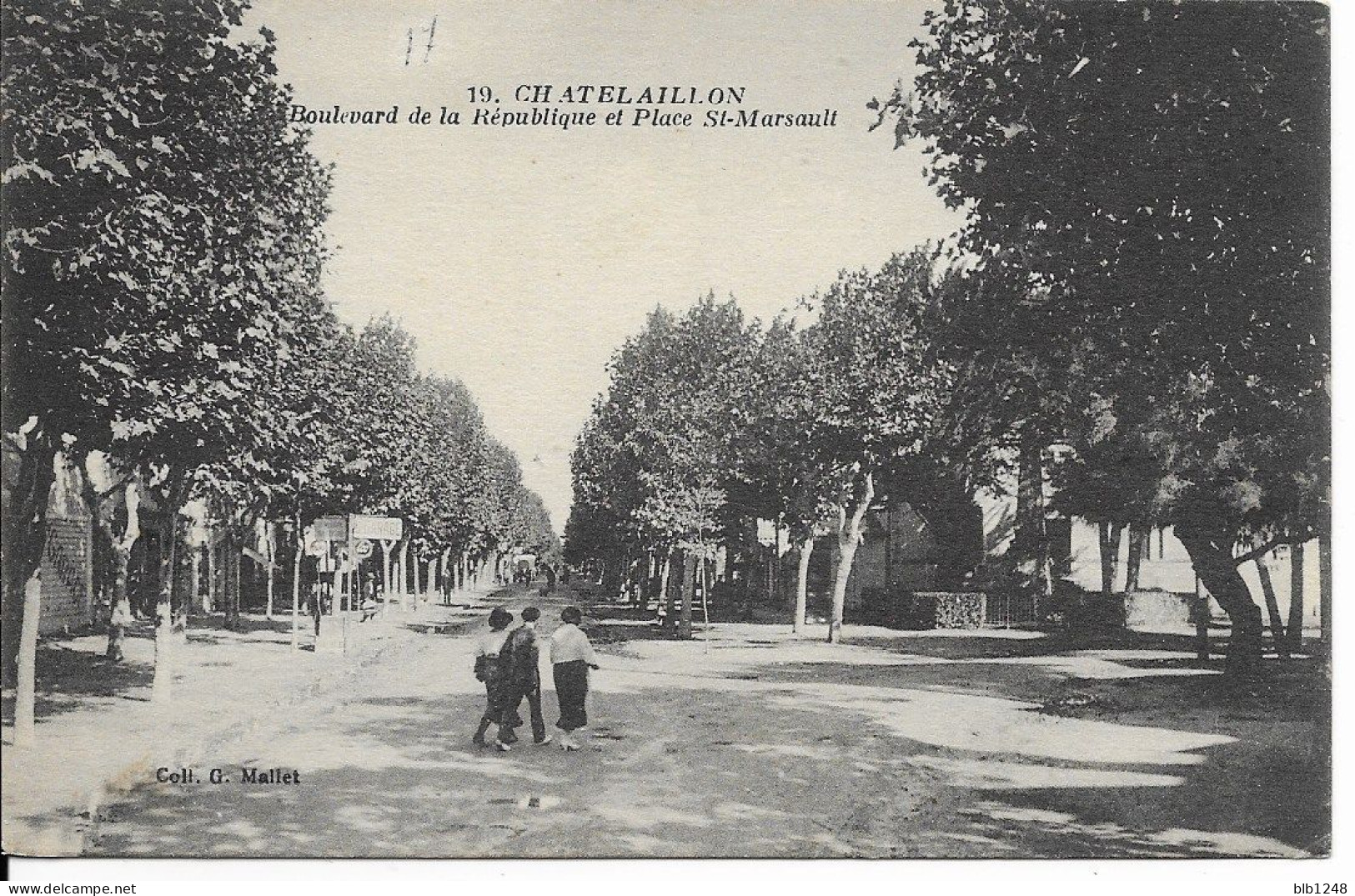 17 Charente Maritime Chatelaillon Boulevard De La Republique Et Place St Marsault - Châtelaillon-Plage