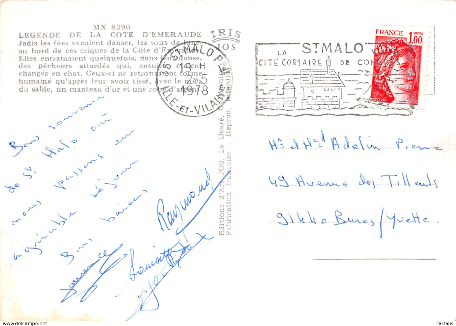 35-COTE D EMERAUDE-N°4212-C/0031 - Other & Unclassified