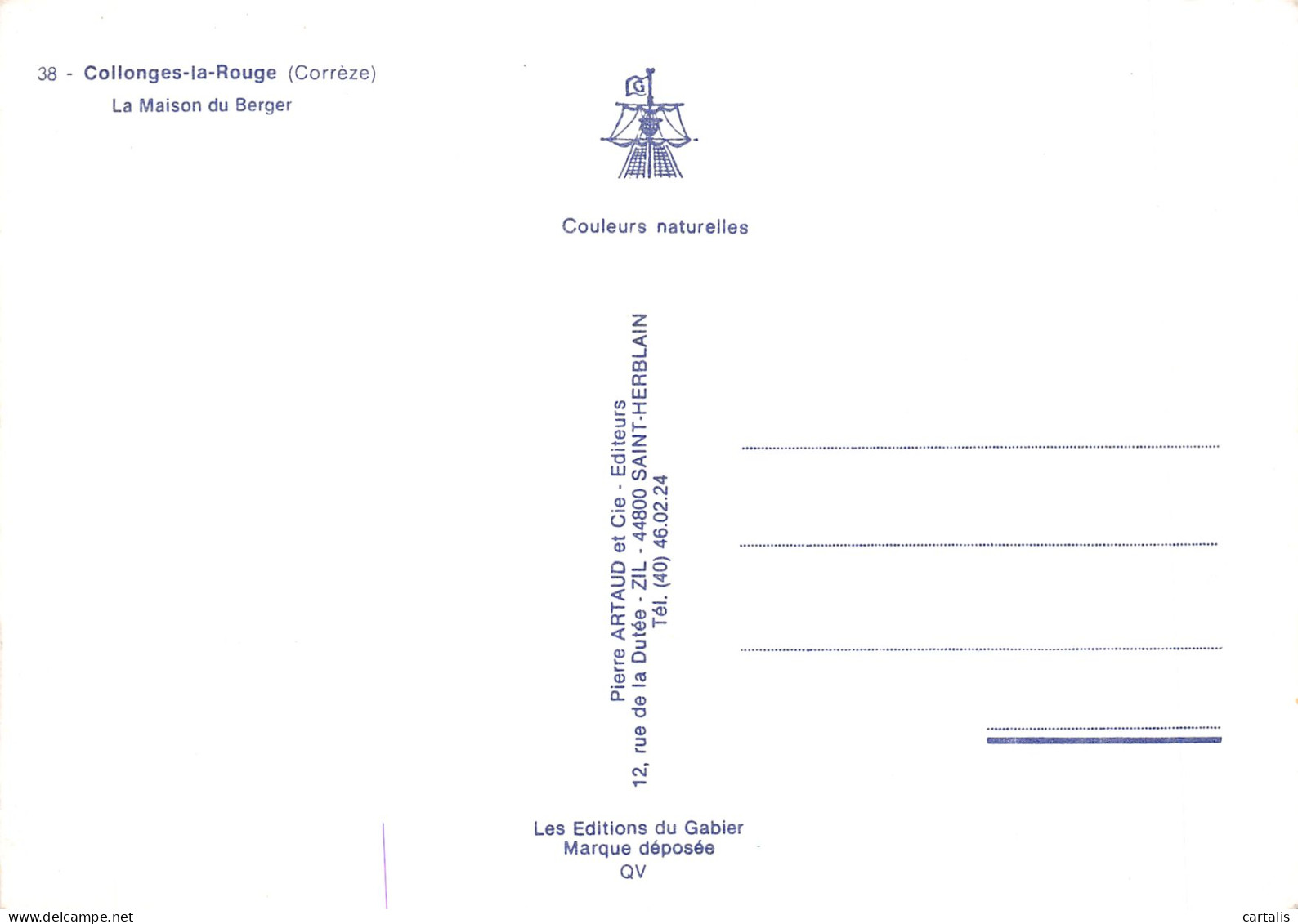 19-COLLONGES LA ROUGE-N°4212-A/0125 - Sonstige & Ohne Zuordnung