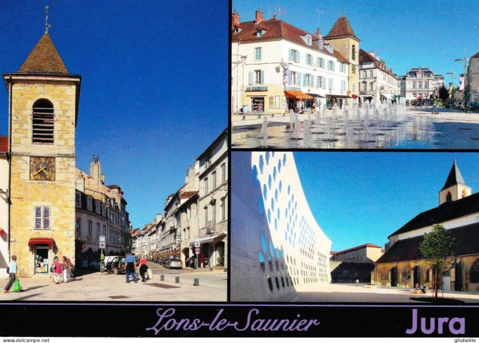 39 -  Jura -  LONS Le SAUNIER - Multivues - Lons Le Saunier