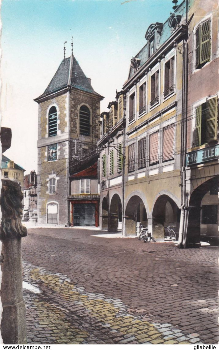39 -  Jura -  LONS Le SAUNIER -  Rue Du Commerce - Tour De L Horloge - Lons Le Saunier